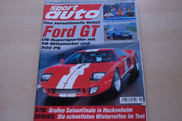 Sport Auto 11/2003